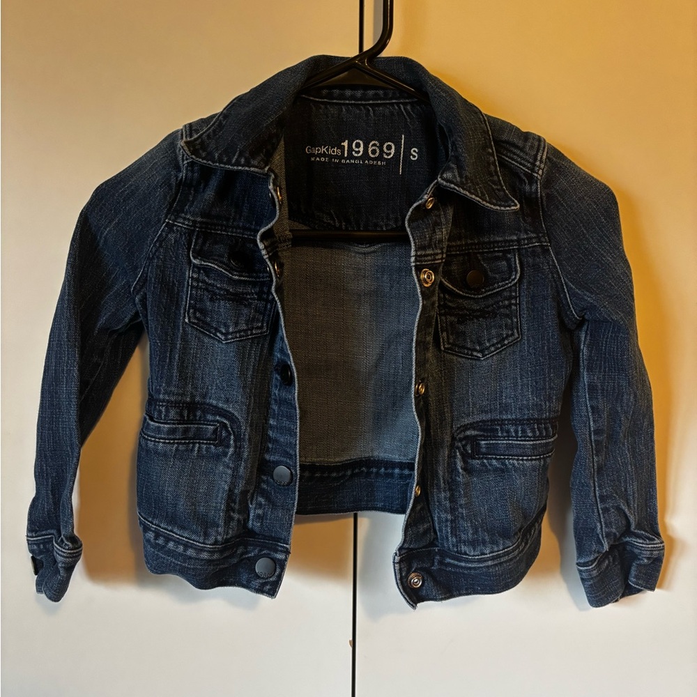 GAP Kids Denim Snap Jacket